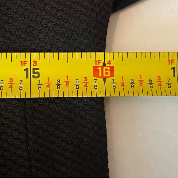 Sandro Black Neutral Minimalist Academia Belted Jacket NWT Size S - Picture 12 of 13